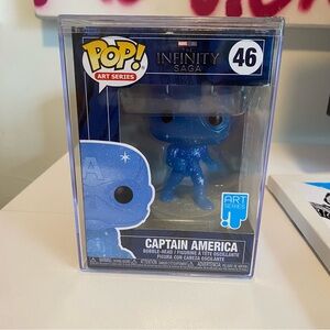 Funko Pop! Artist Series: Infinity Saga - Captain America Vinyl